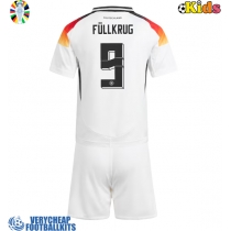 Germany Niclas Fullkrug #9 Replica Home Minikit Euro 2024 Short Sleeve (+ pants)